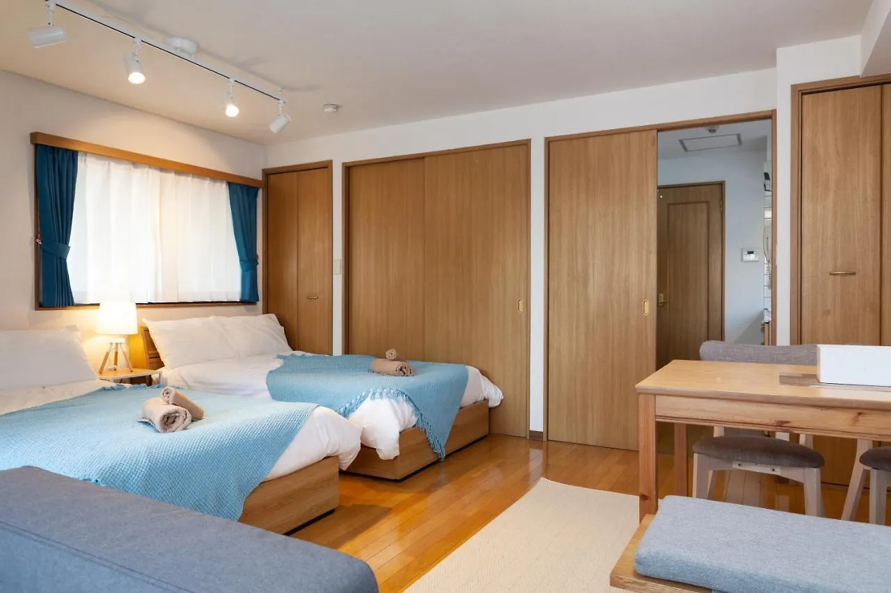Turkey Blue Bldg Apartment Tokyo Japan